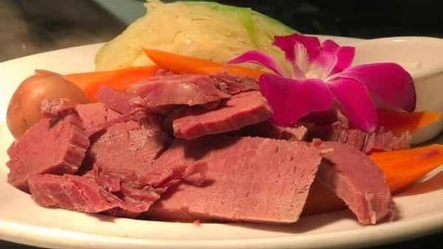 Corned Beef & Cabbage.