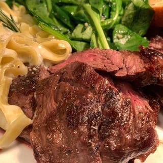 Steak & Fettuccini